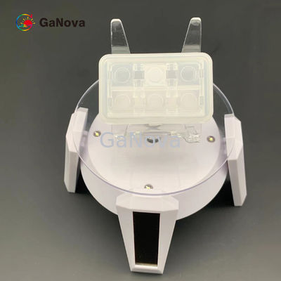 10*10.5mm2 C-Yüz Fe-Doped SI-Tip Özgür Kalkan GaN Tek Kristal Altyapı Makro Kusur yoğunluğu 0cm−2 TTV ≤ 10 μm Direnci 106 Ω·Cm RF Aygıtları Wafer
