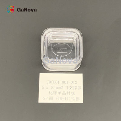5*10mm2 SP-Face (10-11) Katkısız SI-Tipi Serbest Duran GaN Tek Kristal Yüzey Direnci &gt; 10⁶ Ω·Cm RF Cihazı