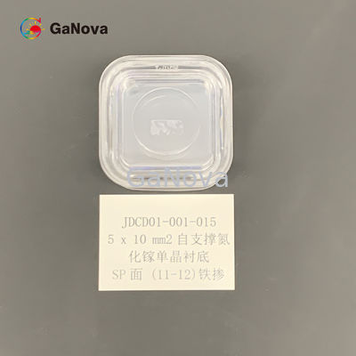 5*10mm2 SP-Face (11-12) Katkısız SI-Tipi Serbest Duran GaN Tek Kristal Yüzey Direnci &gt; 10⁶Ω·Cm RF Cihazı