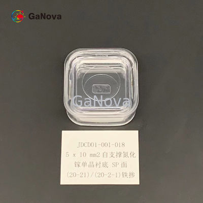5x10mm2 Sp Yüz Gan Epitaksiyel Gofret Un Katkılı Si Tipi Gan Tek Kristal Yüzey