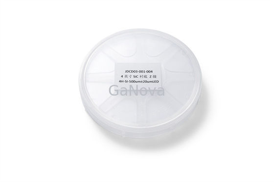 Eğim Verme SiC Epitaksiyel Wafer 150.0 mm +0mm/-0.2mm 350.0um± 25.0 um