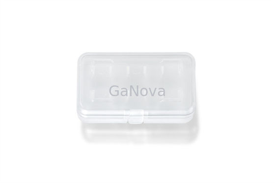 10 X 10,5 mm2 Serbest duran GaN substratları - 10 μm ≤ BOW ≤ 10 μm
