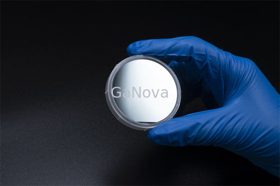 Boyut 520±10nm 2 inç Yeşil LED GaN Silikon Gofret 20nmTemas Katmanı