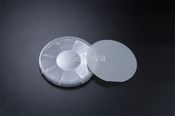 Safir Wafer Üzerinde 4 İnç P Tipi Mg Katkılı GaN SSP Direnç~10Ω Cm LED Lazer PIN Epitaksiyel Gofret