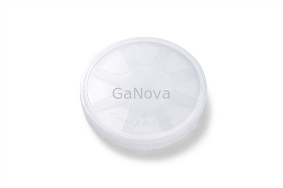 4inch GaN On Sapphire Gofret Mavi Yeşil LED Wafer Düz Safir 100 mm