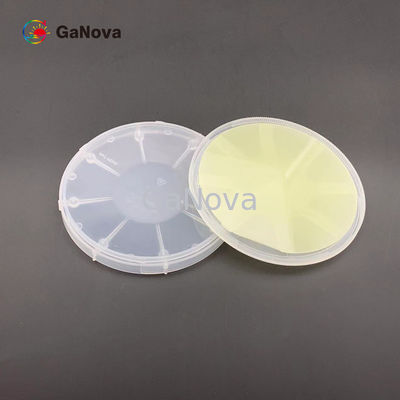 4H SiC Epitaksiyel Wafer 0,015Ω•cm—0,025Ω•Cm ≤4000/cm²150,0 mm +0mm/-0,2mm