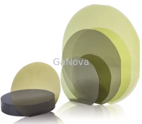 Ana Düz Uzunluk 32,5 mm Silisyum Karbür Kristal 4&quot; P Sınıfı 100,0 mm