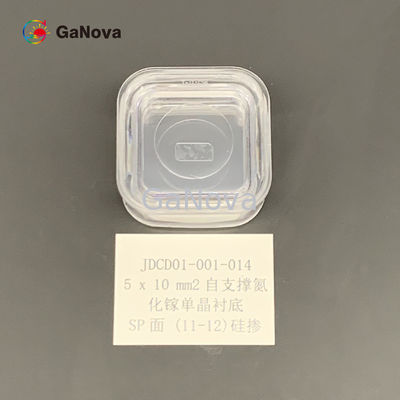 SP-Face 11-12 Dopedilmemiş N-Tip Özgür Kalkan GaN Tek Kristal Alt Yumuşaklığı 0,05 Ω·cm Makro Defekt yoğunluğu 0cm−2